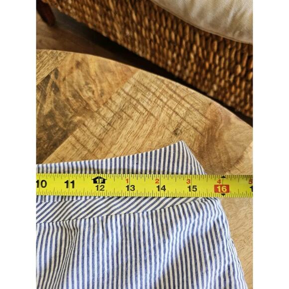 Tahari Women's Seersucker Striped Blazer & Skirt Set Size 4P Career Coastal - Picture 15 of 16